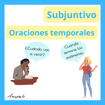 SUBJUNTIVO | ORACIONES TEMPORALES